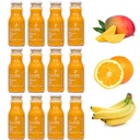 12x Smoothi ​​​​ovocná pena banán mango pomaranč 240 ml