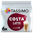 TASSIMO - COSTA LATTE KAPSULY 6 KS