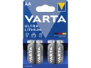 AA LR6 VARTA Ultra lítiové batérie (4 ks)