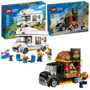 LEGO City 60283 Dovolenkový kemping + Burger Truck Rodinné kempovanie