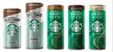 5x 250ml STARBUCKS káva rôzne príchute SET