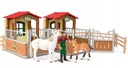 SCHLEICH 72116 OTVORENÁ STAJŇA 2 BOXY 2 KONE