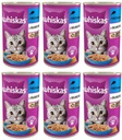 Whiskas Adult v želé Tuniak 6 x 400 g