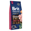 Brit Premium By Nature Junior L Veľké 15 kg kura