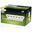 6x LED žiarovka MR11 GU5.3 2,5W 3000K 230V LUMILED