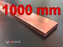 Medená, medená plochá tyč 10x5 mm M1Ez4