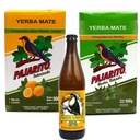 Yerba Mate Pajarito Limon + Hierbas 2 x 500 g 1 kg + Pivo IPA Guarana 500 ml