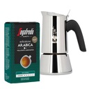 Kávovar Bialetti New Venus 4tz + mletá káva Segafredo Selezione Arabica