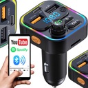 FM BLUETOOTH VYSIELAČ QC USB PD RÝCHLA NABÍJAČKA