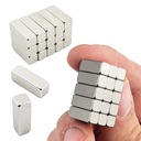 NEODYMOVÝ TANIEROVÝ MAGNET 15x5x5 - SADA 15 ks