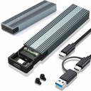 Adaptér krytu jednotky USB C 3.1 M.2 NVME NGFF SSD 10 Gb/s REALTEK RTL9210B