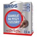 Granule pre myši a potkany Bros 2,5kg Poison