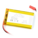 Li-Pol Akyga 1350mAh 1S 3,7V batéria - konektor