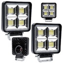 2x LED PRACOVNÁ LAMPA VÝKONNÁ HALOGÉNOVÁ 192W 64LED