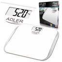 KAPACITA KÚPEĽŇOVEJ VÁHY 180kg LCD ADLER WHITE