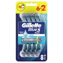 Gillette Blue3 Plus Cool Jednorazové holiace strojčeky pre mužov 8 ks.