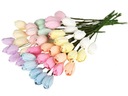 Papier FLOWERS TULIPS pastel mix - 50 ks