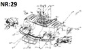 KLUB ZADNÉHO SVETLA L Sym Quad Lander 300 OEM