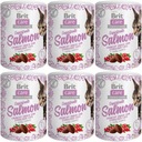 Brit Care Cat Snack Superfruits Losos 6x100g