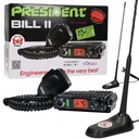 PRESIDENT BILL ASC MINI RÁDIO CB s Virginia B6R