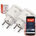 Smart WiFi zásuvka TUYA Smart Home Zásuvky 16A Wattmeter 2X