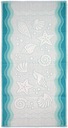 Osuška GRENO FLORA OCEAN TURQUOISE 70x140