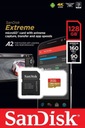 SANDISK EXTREME microSDXC 128GB 190/90 MB/s A2 V30