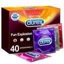 Sada kondómov Durex Fun Explosion Mix 40 ks