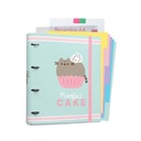 Zakladač A4 Pusheen z kolekcie Foodie Collection 4 Rings with Elastic Band