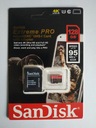 MicroSd, SanDisk extreme plus / pro, 128 GB, 100 MB / s,