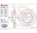 BREMBO BRZDOVÝ KOTÚČ 345X28 V LEXUS