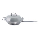 Fissler Wok s dlhou kovovou rukoväťou. 4,1l Original Profi Collection veko