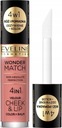 Eveline Wonder Match Velour Cheek Blush and rúž 01