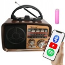 KUCHYNSKÉ RÁDIO BLUETOOTH PRENOSNÁ RETRO FM ANTÉNA USB SD BATÉRIA