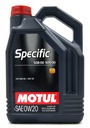 MOTUL SPECIFIC 0W20 508 50900 VW MOTOROVÝ OLEJ 5L