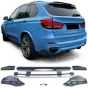 SPOILER DIFÚZOR BMW X5 F15 13-18 ČIERNA