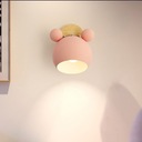 Detská nástenná lampa Mickey E27 Pink