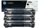 3x toner HP W1420A HP 142A Čierny Čierny Originál M110w M110we M140we CHIP