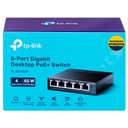 TP-LINK Switch TL-SG1005P 5x RJ-45 GIGABIT 4x PoE+