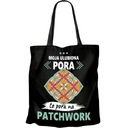 PATCHWORK TAŠKA MOJA OBĽÚBENÁ DARČEKOVÁ SEZÓNA