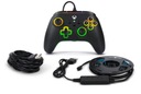 POWERA WIRED PAD ADVANTAGE LUMECTRA BLACK + RGB LED STRIP XO XSX PC