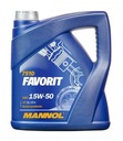 Motorový olej Mannol Favorit 15w50 4L