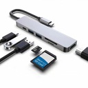 ROZBOČOVACÍ ROZBOČOVAČ USB 6v1, USB-C, HDMI PRE MACBOOK