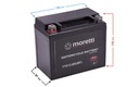 Batéria 12V 12Ah MTX12-BS GEL MORETTI