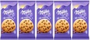 Krehké sušienky Milka XL Cookie Choco s čokoládou 184g x 5