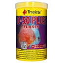 Tropical D-50 Plus Vysokoproteínové krmivo zvýrazňujúce farbu pre terčovce 1000 ml