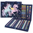 Veľký umelecký set v kufri Unicorn 172 ks