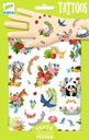 Umývateľné tetovanie Djeco Spring Garden Animals 3+