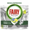 FAIRY PLATINUM PLUS ALL IN ONE Lemon tablety do umývačky riadu 20 ks.