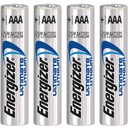 4x Ultimate Lithium AAA R3 1,5V Energizer batéria